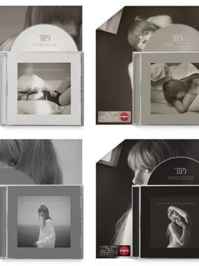 Bundle OF 4 NEW Taylor Swift The Tortured Poets Department Target Exclusive CDs